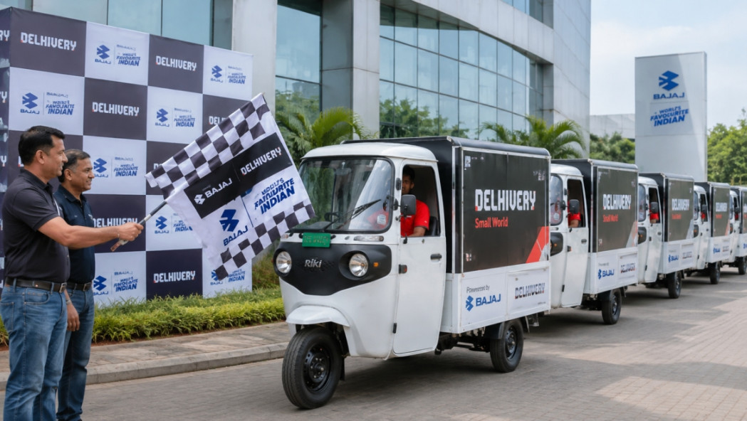 Delhivery and Bajaj Auto Partner to Electrify Last-Mile Fleet, Boosting Rider Earnings and Safety