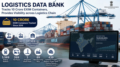 Logistics Data Bank Tracks 10 Crore EXIM Containers, Provides Visibility across Logistics Chain