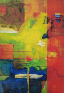 Chromatic Harmony Canvas Painting