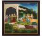 Krishna's Return to Vrindavan Canvas Painting