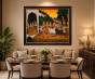 Krishna's Return to Vraj Canvas Painting