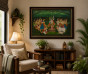 Shri Govardhan Giridhari Canvas Paiting